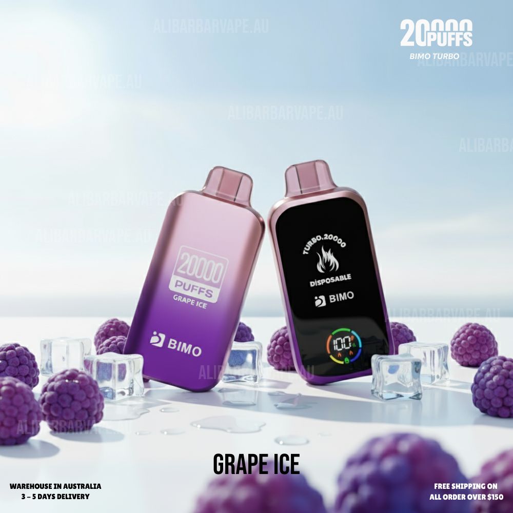 BIMO Turbo 20000 Puffs Grape Ice