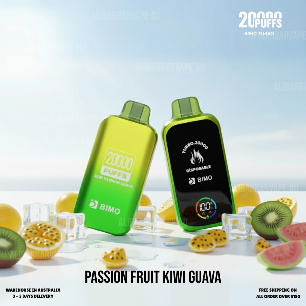 BIMO Turbo 20000 Puffs Passion Fruit Kiwi Guava