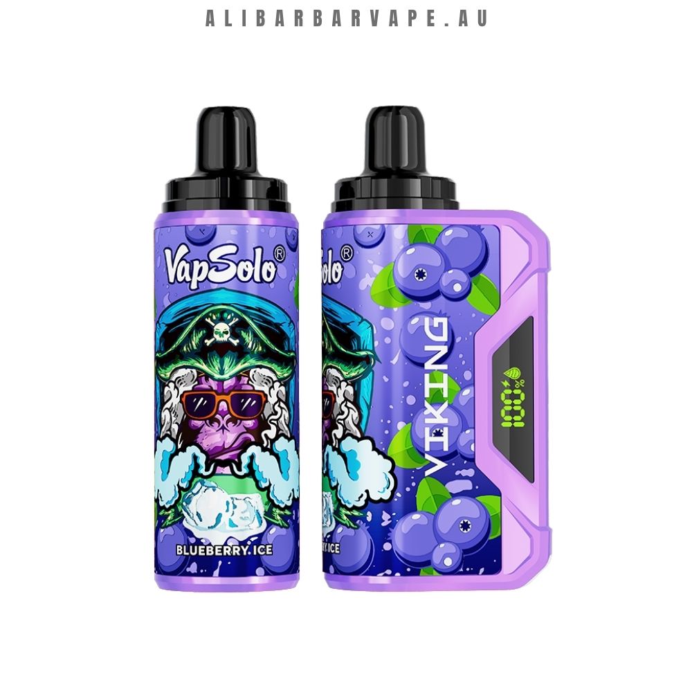 VapSolo 12000 Puffs Blueberry Ice