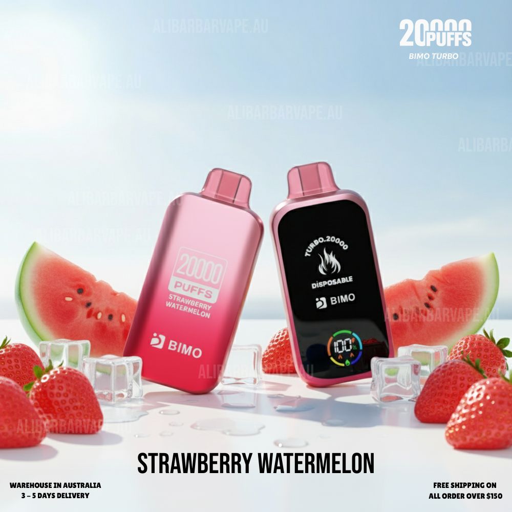 BIMO Turbo 20000 Puffs Strawberry Watermelon