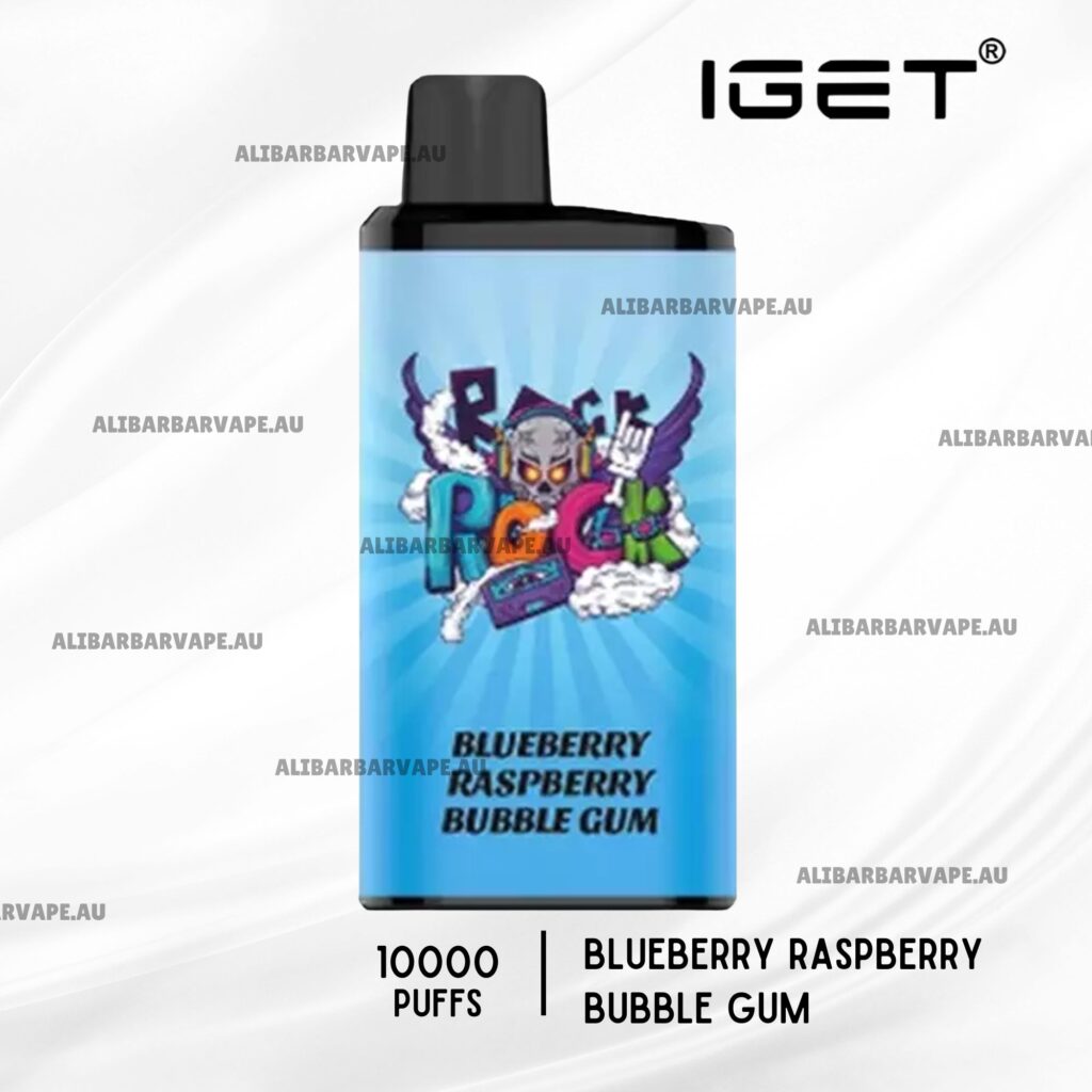 IGET Bar Pro 10000 Puffs Blueberry Raspberry Bubble Gum