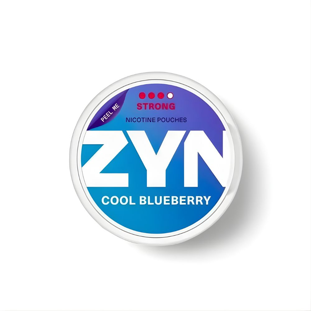 ZYN Nicotine Pouches Cool Blueberry