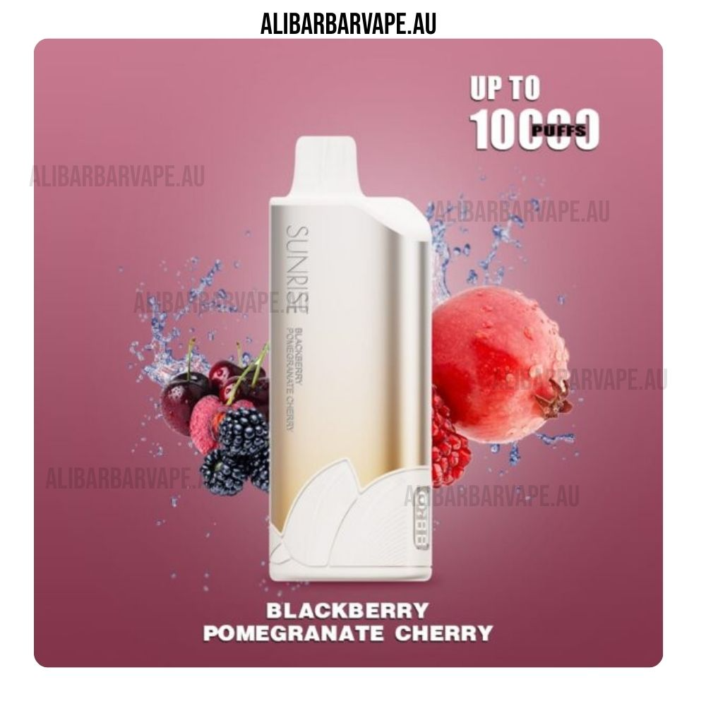 GROO Sunrise 10000 Puffs Blackberry Pomegranate Cherry