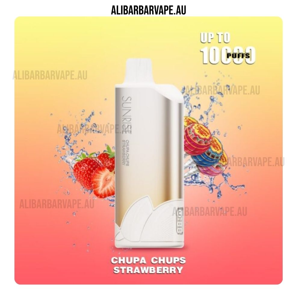 GROO Sunrise 10000 Puffs Chupa Chups Strawberry