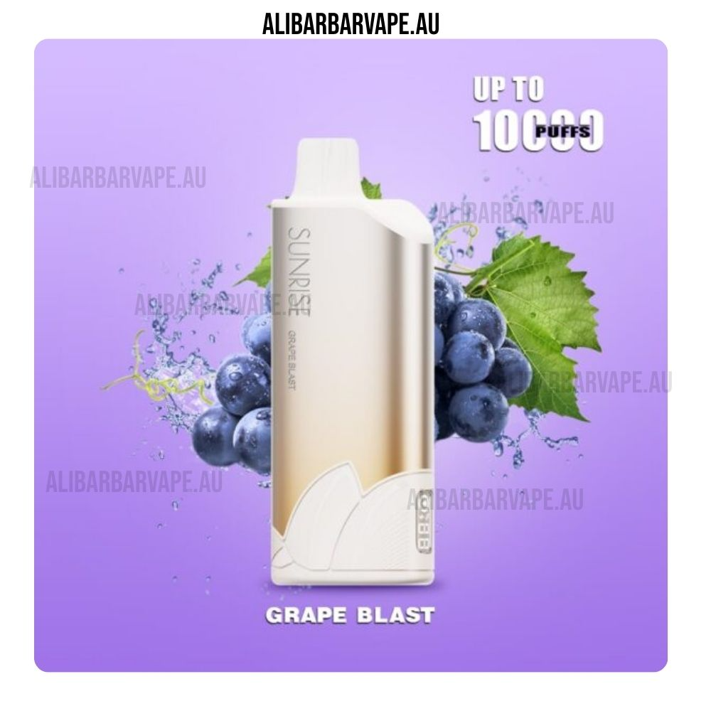 GROO Sunrise 10000 Puffs Grape Blast