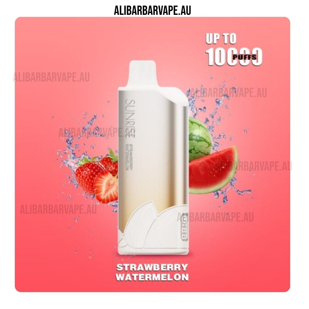 GROO Sunrise 10000 Puffs Strawberry Watermelon