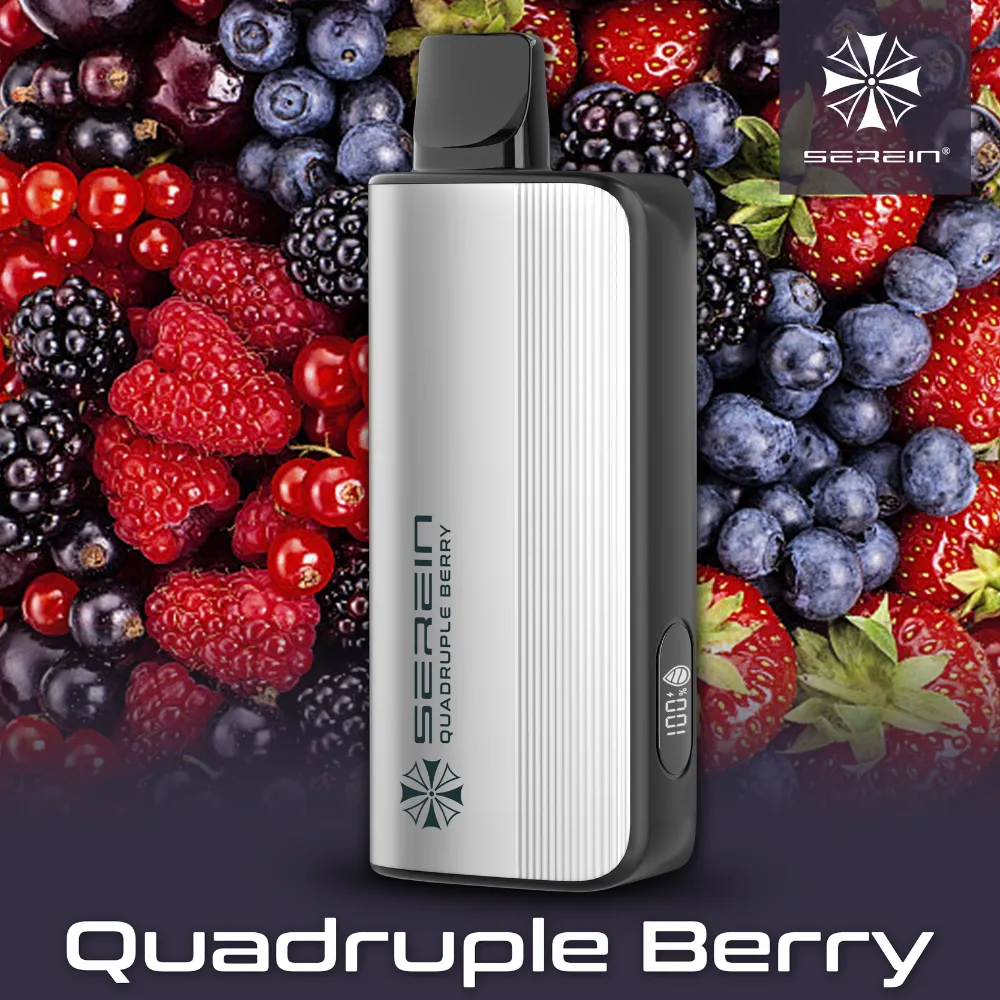 SEREIN MECH 12000 PUFFS QUADRUPLE BERRY