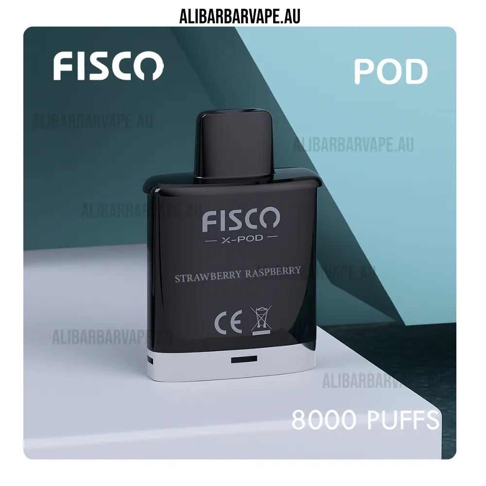 FISCO XPOD 8000 Puffs Strawberry Raspberry