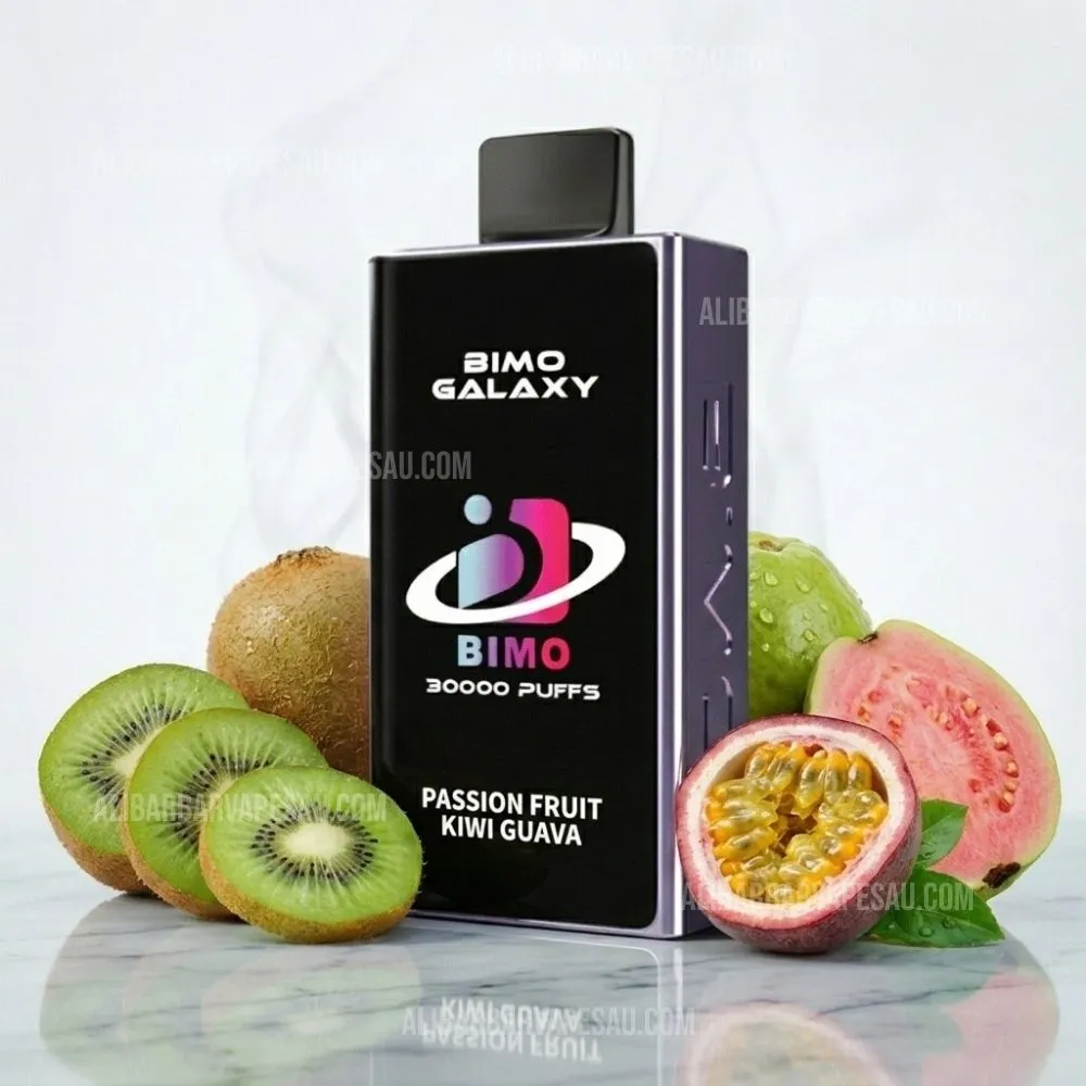 BIMO Galaxy 30000 Puffs Passion Fruit Kiwi Guava