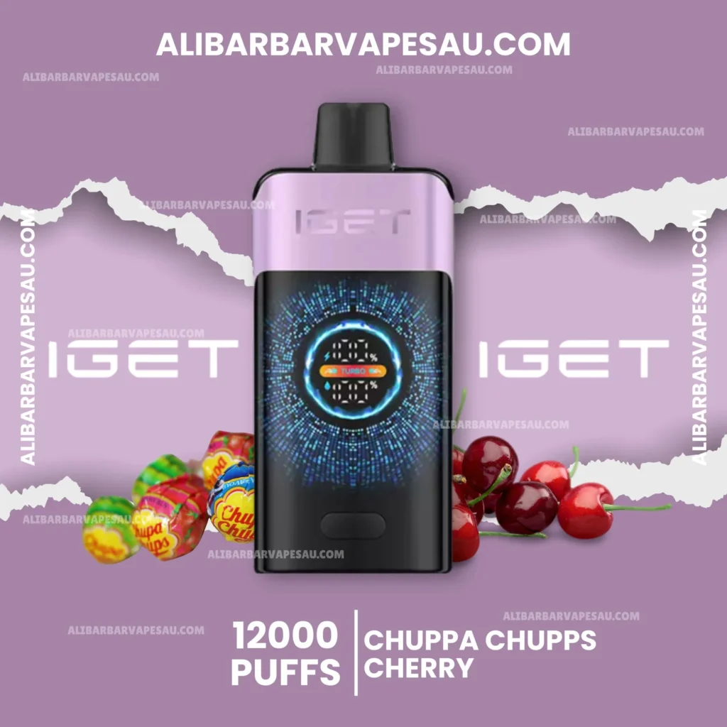 IGET One 12000 Puffs Chuppa Chupps Cherry