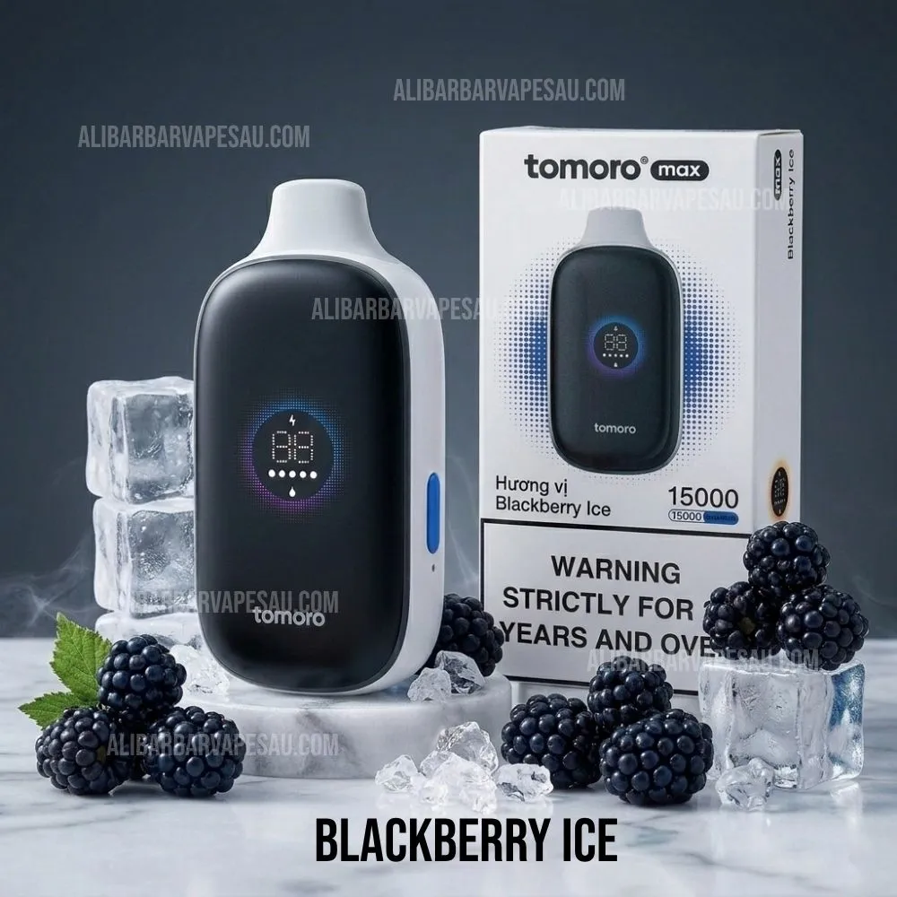 Tomoro 15000 Puffs Blackberry Ice