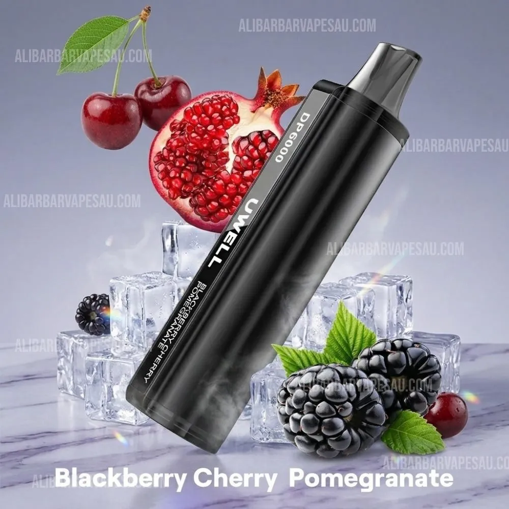 Uwell 6000 Puffs Blackberry Cherry Pomegranate