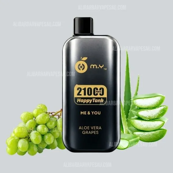 HappyTank 21000 Puffs Aloe Vera Grapes