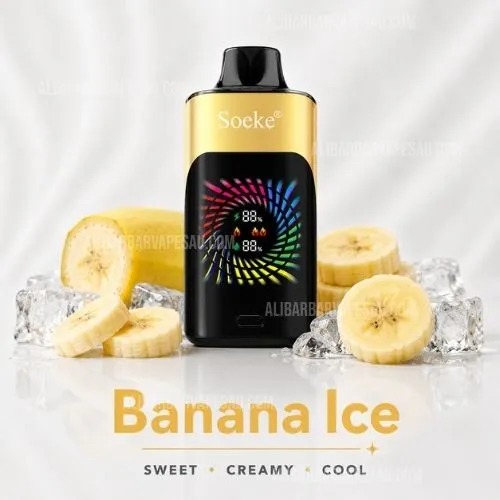 SOEKE S9 28000 Puffs Banana Ice