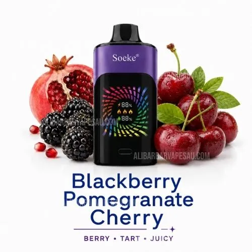 SOEKE S9 28000 Puffs Blackberry Pomegranate Cherry