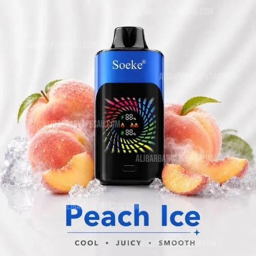 SOEKE S9 28000 Puffs Peach Ice