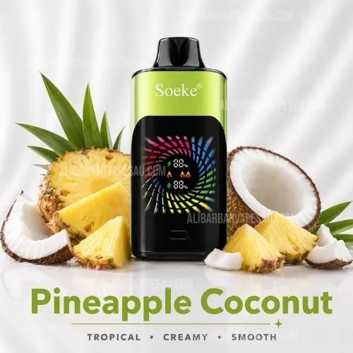 SOEKE S9 28000 Puffs Pineapple Coconut