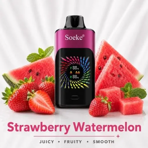 SOEKE S9 28000 Puffs Strawberry Watermelon
